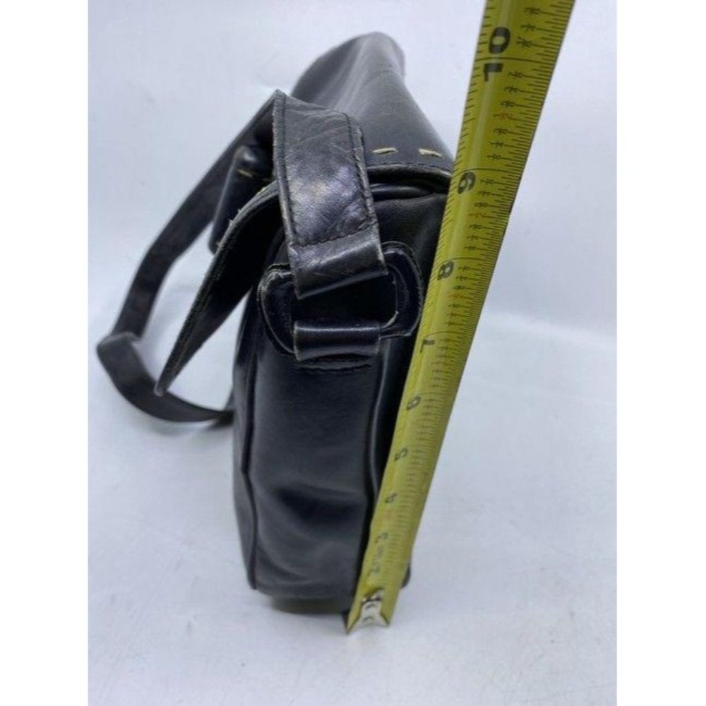 prada vintage black leather cross body bag - Picture 2 of 12